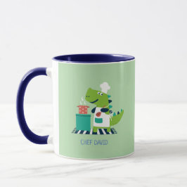 Caneca Personalizada Chef Dinossauro