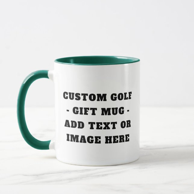 Caneca Personalizada com Citação Engraçada de Golf (Esquerda)