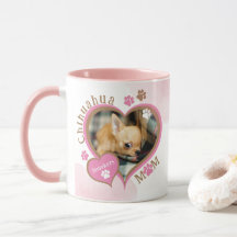 Caneca Personalizada com Foto da Mãe do Chihuahua