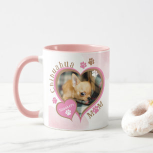 Caneca Personalizada com Foto da Mãe do Chihuahua