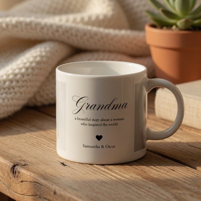 Caneca Personalizada com Foto da Vovó Avó Customiz (Criador carregado)