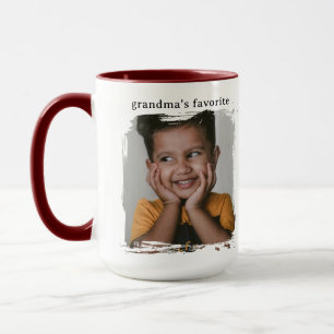Caneca Personalizada com Foto da Vovó Favorita