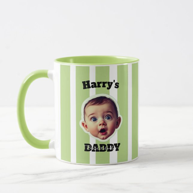 Caneca Personalizada com Foto de Bebê – Presente P (Esquerda)