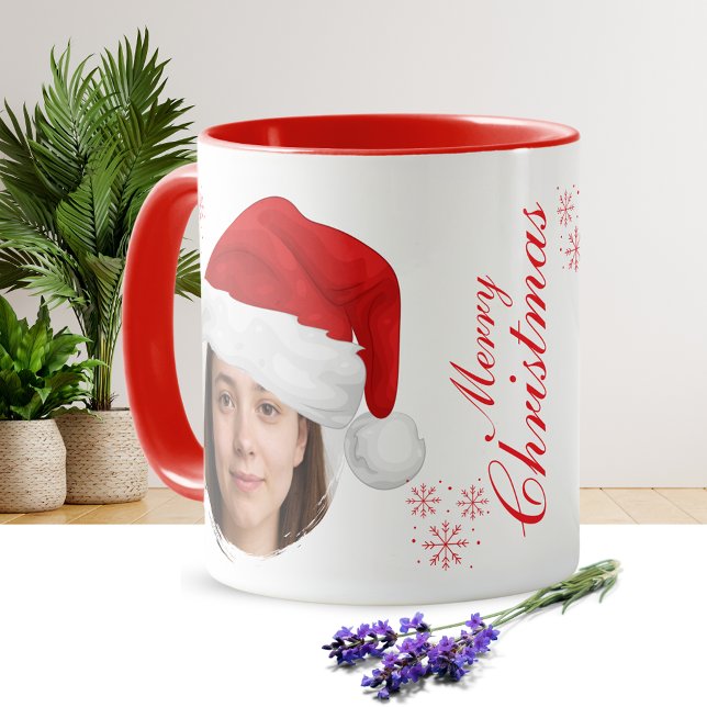 Caneca Personalizada com Foto de Papai Noel | Pers (Criador carregado)