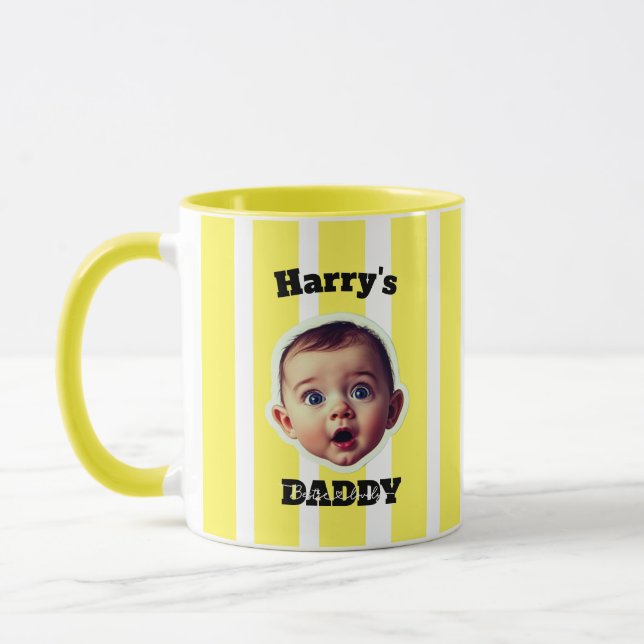 Caneca Personalizada com Foto do Bebê – Presente P (Esquerda)