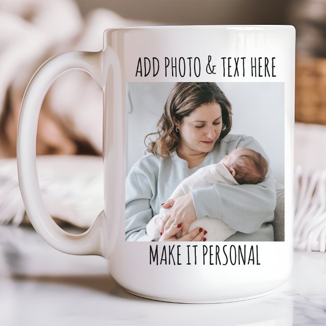 Caneca Personalizada com Foto e Nome, Aniversário  (photo mug for her, personalized mom gift, custom mug for girls, mothers day gift, mom gift, coworker)