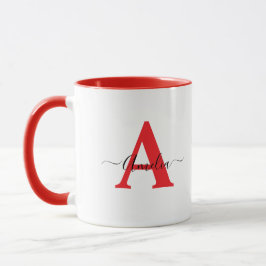 Caneca Personalizada com Monograma