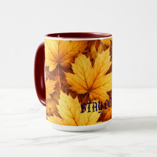 Caneca Personalizada com Nome e Citação da Folha d
