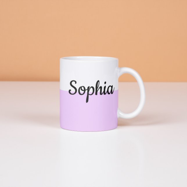 Caneca Personalizada com Nome em Pastel Presente d (Criador carregado)
