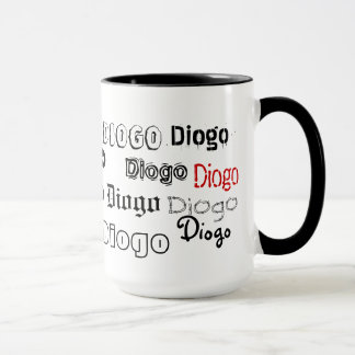 Caneca personalizada com nomes