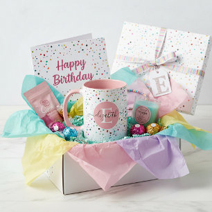 Caneca personalizada com pontos coloridos