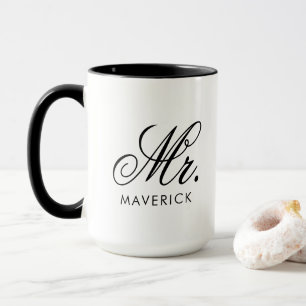 Caneca Personalizada Combo Sr Nome com Texto Custo