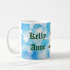 Caneca personalizada da fada da borboleta