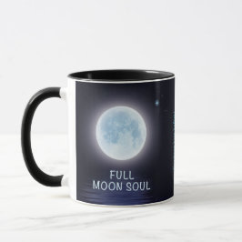 Caneca personalizada da fase da Lua cheia