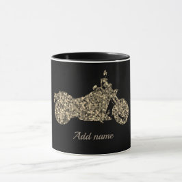 Caneca personalizada da motocicleta