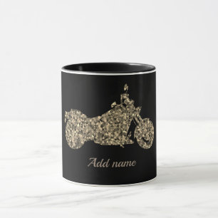 Caneca personalizada da motocicleta