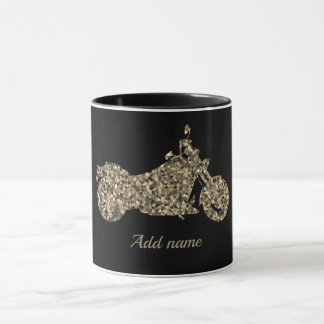 Caneca personalizada da motocicleta
