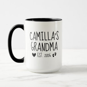 Caneca Personalizada da Vovó, Caneca com Nome, Pre