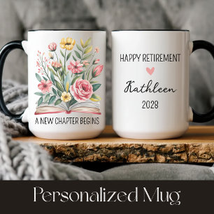 Caneca Personalizada de Aposentadoria para Colegas