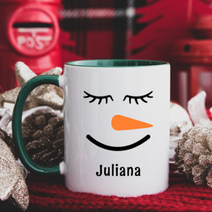 Caneca Personalizada de Chocolate Quente de Boneco