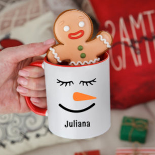 Caneca Personalizada de Chocolate Quente do Boneco