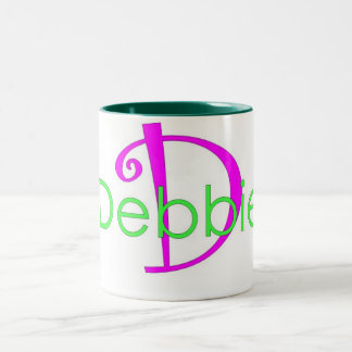 Caneca personalizada de "Debbie"
