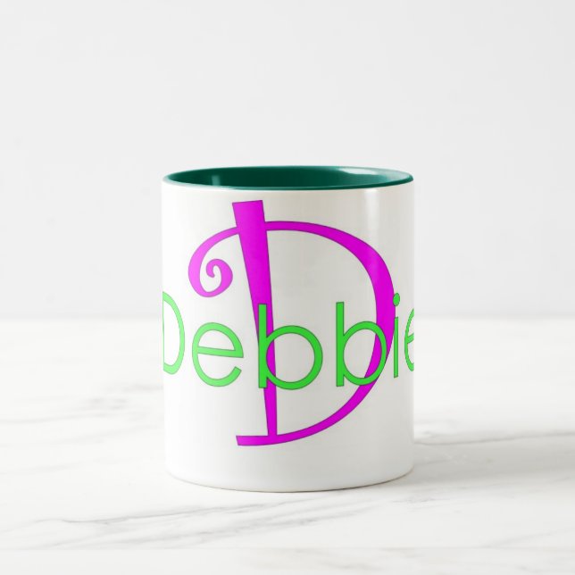 Caneca personalizada de "Debbie" (Centro)