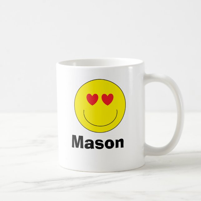 Caneca personalizada de Emoji (Direita)