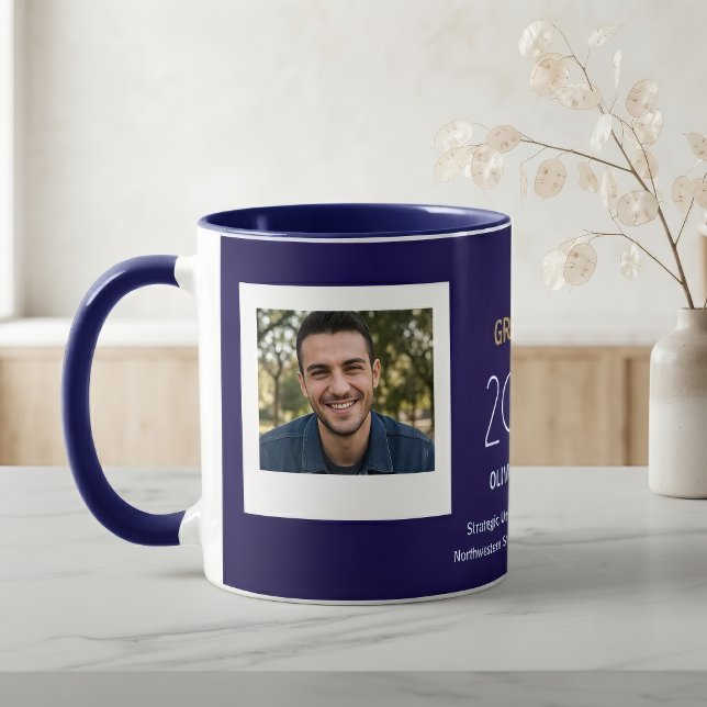 Caneca Personalizada de Formatura com Texto e Foto (Criador carregado)