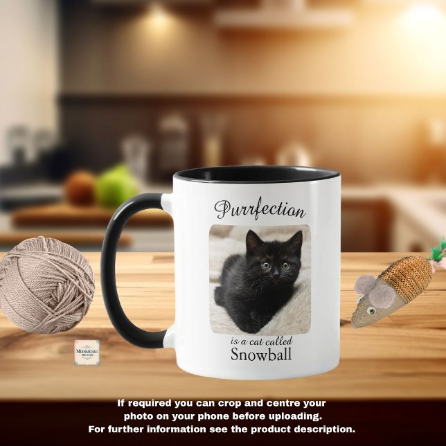 Caneca Personalizada de Gato é a Perfeição (Criador carregado)
