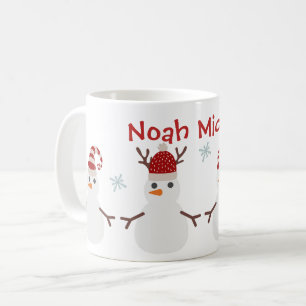 Caneca Personalizada de Natal da Criança Bonita