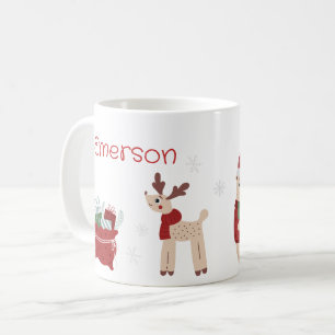 Caneca Personalizada de Natal para Crianças