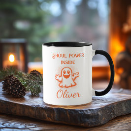Caneca Personalizada de Neon para Halloween - Dese