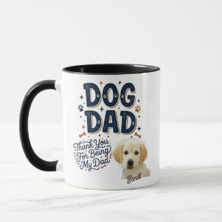 Caneca Personalizada de Pai de Cachorro - Obrigado