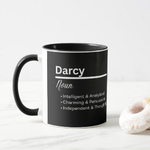 Caneca Personalizada Definição do Nome Darcy Menin