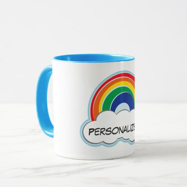 Caneca personalizada | do ARCO-ÍRIS (Frente Esquerda)