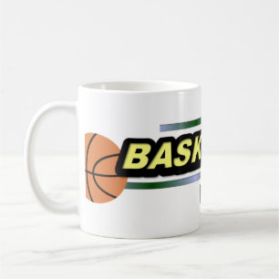 Caneca personalizada do basquetebol
