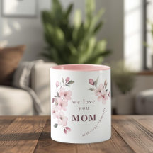 Caneca personalizada do Dia das Mães para a Mamãe