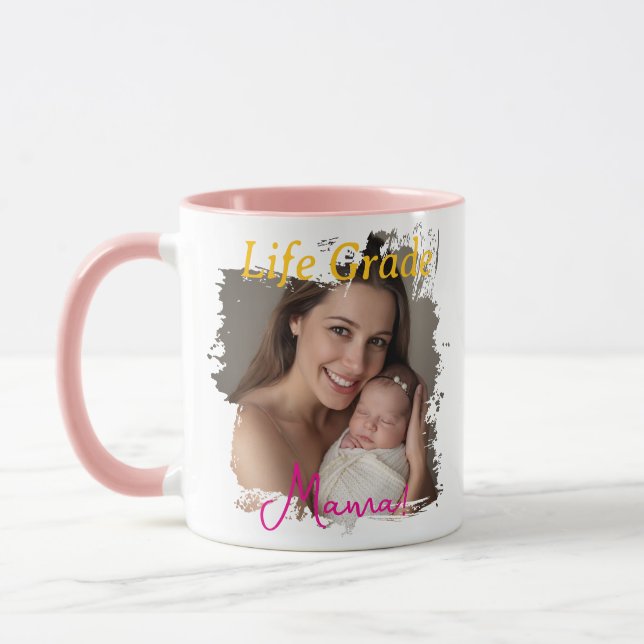 Caneca personalizada do Dia das Mães Presente para (Esquerda)