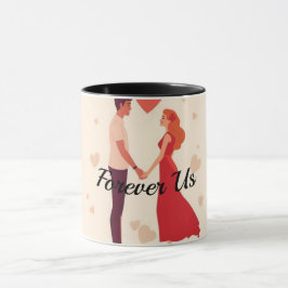 Caneca personalizada do Dia dos Namorados para cas
