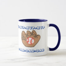 Caneca personalizada do Dia dos Pais MVP DAD