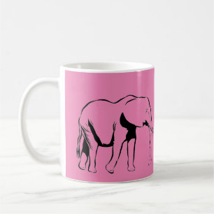 Caneca personalizada do elefante