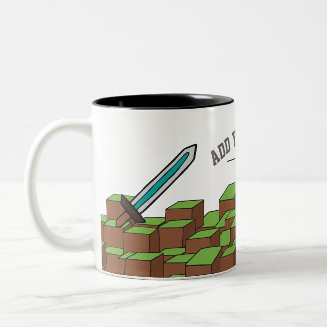 Caneca personalizada do Gamer (Esquerda)