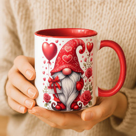 Caneca Personalizada do Gnome de Natal