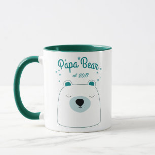 Caneca Personalizada do Papai Urso Presente para N