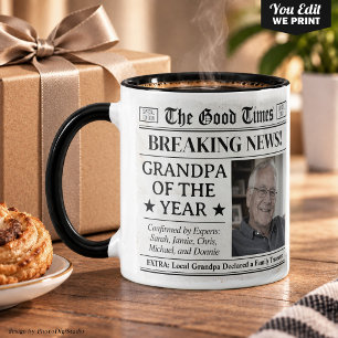 Caneca Personalizada do Vô, Presente Divertido de