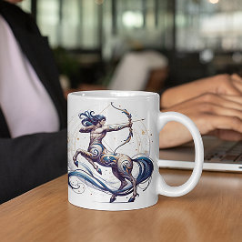 Caneca Personalizada Elegante Sagittarius Zodiac