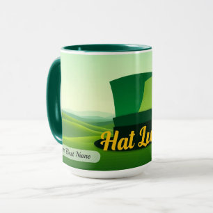 Caneca Personalizada em Forma de Chapéu da Sorte