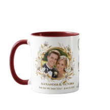 Caneca Personalizada Envio de Fotos de Casamento,
