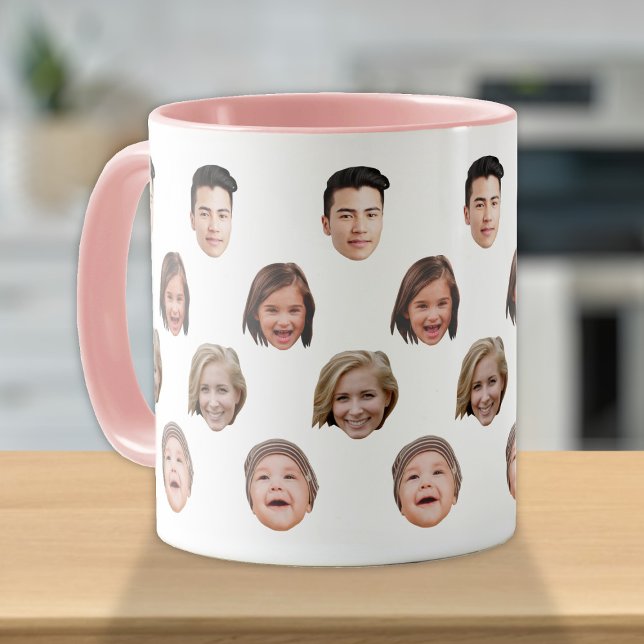 Caneca Personalizada Família Fofa 4 Fotos (Criador carregado)